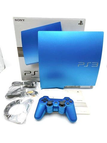 Sony - #1900.Sony PlayStation 3 CECH-3000B Splash Blue 320GB, Nieuw