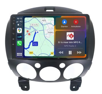 Mazda 2 Navigatie Radio met Apple Carplay en Android Auto, Ophalen of Verzenden, Nieuw