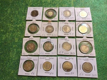 Europa. 2 Euro 2013/2026 (16 monete) (Zonder minimumprijs)