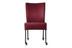 Eetkamerstoel Wiske - eetkamerstoelen - Rood, Nieuw, Rood, Stof