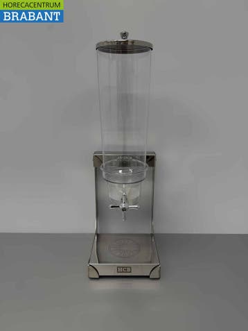 RVS Granendispenser – 3,5 liter – HCB – Horeca, Ophalen of Verzenden, Nieuw in verpakking