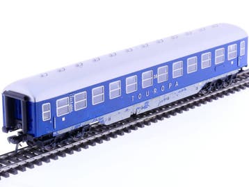 Schaal H0 Fleischmann 1509 DB Touropa slaaprijtuig #1431, Gebruikt, Fleischmann, Overige typen, Ophalen of Verzenden