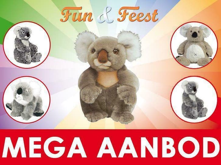 Knuffel koala - Het grootste aanbod knuffel koala's, Kinderen en Baby's, Speelgoed | Knuffels en Pluche, Overige typen, Nieuw
