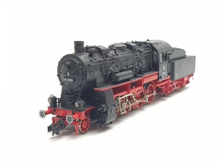 Fleischmann H0 - 4157 - Stoomlocomotief met tender (1) - BR, Hobby en Vrije tijd, Modeltreinen | H0