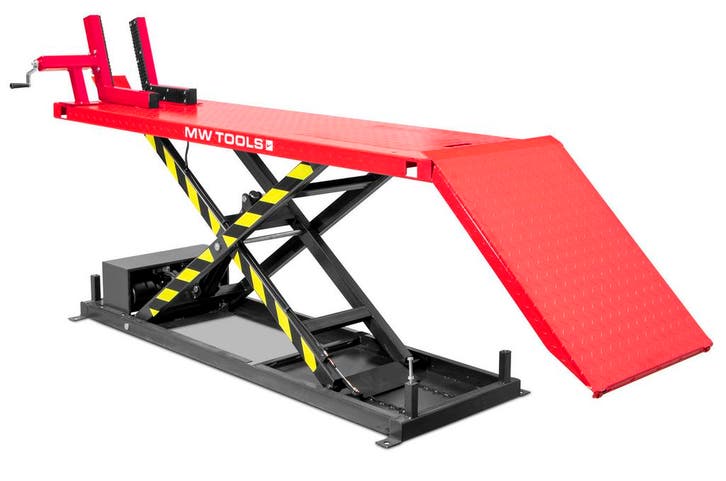 Elektrische motor schaarlift 600kg 2000x600mm MW Tools, Motoren, Accessoires | Onderhoudsmiddelen, Ophalen of Verzenden