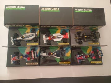 Minichamps 1:43 - Modelbouwdoos (6) - Lotus - Toleman - Mc, Nieuw