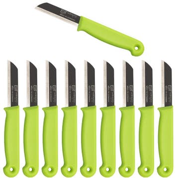 Solingen Schilmesje – RVS Glad – 16 cm met Blade Cover, Ophalen of Verzenden, Nieuw, Rvs of Chroom