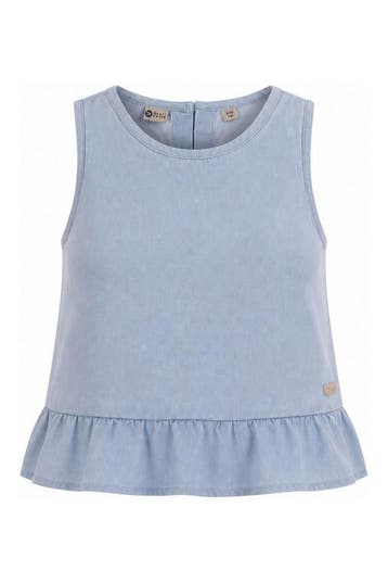 Daily7 Top Meisjes in maat 116 Blauw, Kinderen en Baby's, Verzenden, Zo goed als nieuw, Daily7, Jongen of Meisje
