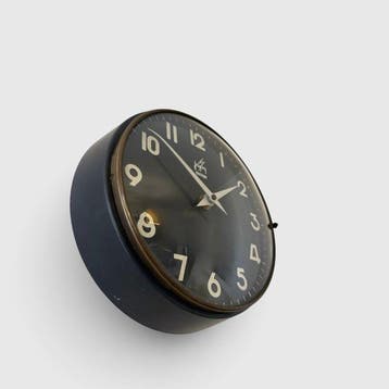 wandklok - Japy Électrique 72-40 – French Mid-Century Wall