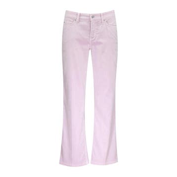 Cambio • roze velvet 5-pocket broek • 36, Cambio, Verzenden, Nieuw, Roze