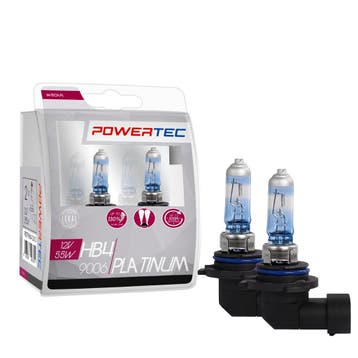 Powertec HB4 12V Platinum +130% - Set, Verzenden, Nieuw