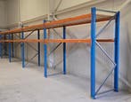 Palletstelling - 2 niveaus - 4 stellingen - incl legborden, Ophalen