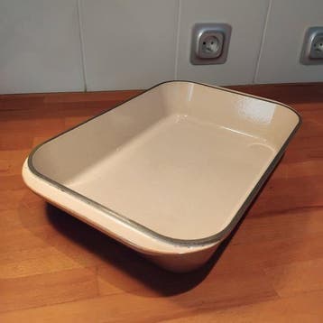 Le Creuset - Ovenschaal - Emaille fontein 1980-1990 - Nieuw,