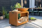 BASTE Island 80 vuurschaal bbq - Cortenstaal, Verzenden, Nieuw