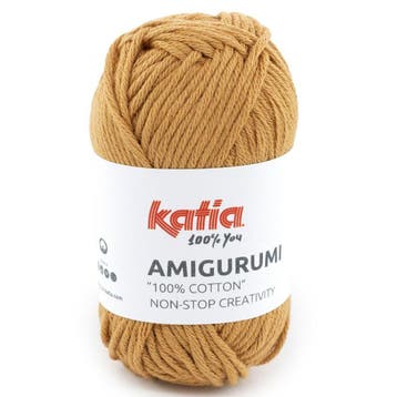Katia Amigurumi 20 gram - 101 Camel - Haakkatoen Garen-, Ophalen of Verzenden, Nieuw