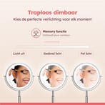 2dekans | Fraay® XL Make Up Spiegel met LED Verlichting -, Ophalen of Verzenden, Zo goed als nieuw