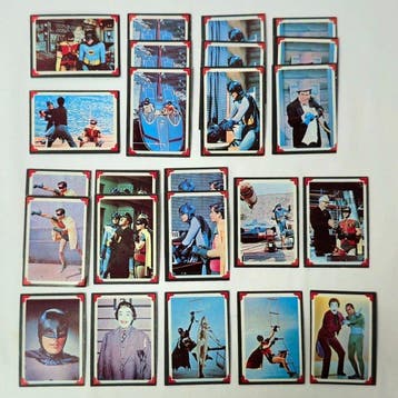 Batman Riddler Back A&BC / Topps - 24 Onvolledige set, Nieuw