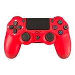Draadloze Controller voor Playstation 4 - Rood (Nieuw), Verzenden, Nieuw