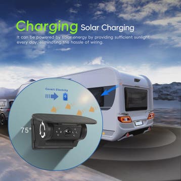 Draadloze Solar Auto Camera met WiFi, Nachtzicht & 720P HD B, Verzenden, Nieuw