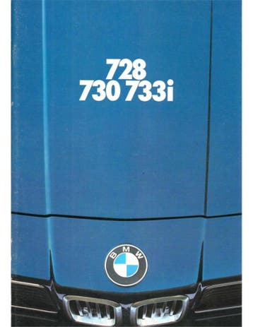 1978 BMW 7 SERIE BROCHURE NEDERLANDS, Nieuw, BMW, Author
