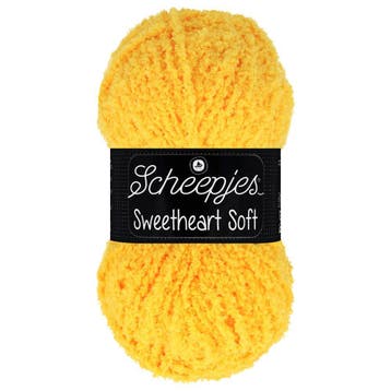 Scheepjes Sweetheart Soft - 15 geel - Polyester Garen, Ophalen of Verzenden, Nieuw