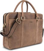 Schouder- laptoptas LEABAGS (model Istanbul), Ophalen of Verzenden, Nieuw