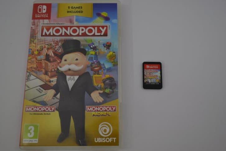 Monopoly + Monopoly Madness (SWITCH SCN), Spelcomputers en Games, Games | Nintendo Switch, Zo goed als nieuw, Verzenden