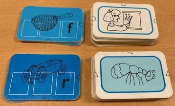 Leeslijn versie 2 Klankwijs 1 spel 1 en 2 eindklank (zonder, Verzenden, Nieuw