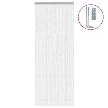 vidaXL Vliegengordijn kettingen 80x221 cm aluminium, Verzenden, Nieuw, Zilver