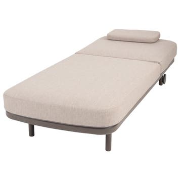 Milano ligbed terre Taste 4SO, Tuin en Terras, Ligbedden, Ophalen of Verzenden, Nieuw, Aluminium