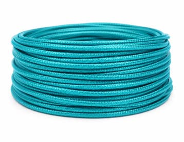 3 meter Waxkoord gewaxed polyester koord 2 mm – petrol, Ophalen of Verzenden, Nieuw, Kraal
