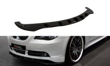 Voorspoiler BMW 5 E60 / E61 (PREFACE MODEL) Glanzend Zwart, Ophalen of Verzenden, Nieuw