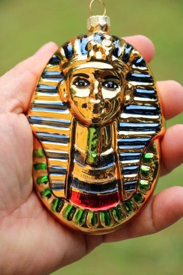 Inge-Magic: Toetanchamon gouden dodenmasker kerstornamet -, Diversen, Nieuw