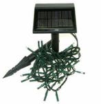 Solar Verlichting LED licht snoer kleur WARM WIT met twinkle, Diversen, Kerst, Ophalen of Verzenden, Nieuw