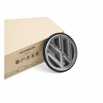 Origineel Volkswagen logo - chroom, Ophalen of Verzenden, Nieuw, Volkswagen