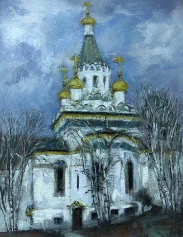 Kostadin Kalchev (1957) - Iglesia rusa de San Nicolás el