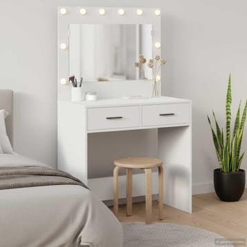 vidaXL Plafondtafel Wit 78,5 x 41 x 135 cm Bewerkt hout, Verzenden, Nieuw