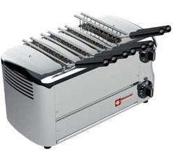 Tosti apparaat 4 tangs met timer en hoorbaar alarm, Verzenden, Nieuw in verpakking