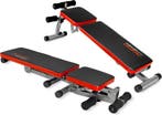 Fitness Bank Opklapbaar | Rood Zwart | Premium | Beste Prijs, Overige typen, Ophalen of Verzenden, Metaal, Armen