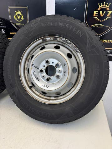 2 stuks Citroen Jumper velgen met All-Seasons banden 15 inch, Auto-onderdelen, Banden en Velgen, 15 inch, Banden en Velgen, All Season