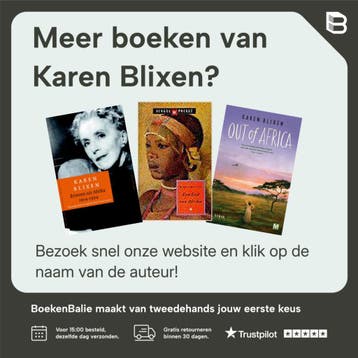 Out of Africa - Karen Blixen 9789460682414, Verzenden, Zo goed als nieuw, Karen Blixen