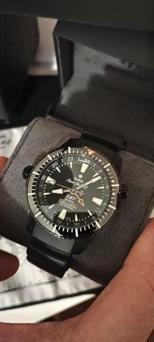 Zodiac - Zodiac Super Sea Wolf GMT Lefty Diver Automatico, Nieuw