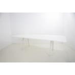 Vitra Joyn design vergadertafel 320x120cm Refurbished, Vergader- of Presentatieruimte, Ophalen of Verzenden, Gebruikt, Tafel