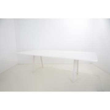 Vitra Joyn design vergadertafel 320x120cm Refurbished, Vergader- of Presentatieruimte, Ophalen of Verzenden, Gebruikt, Tafel