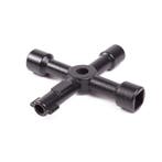 Benson Vierzijdige schakelkastsleutel - robuust en veelzi..., Doe-het-zelf en Verbouw, Gereedschap | Handgereedschap, Ophalen of Verzenden