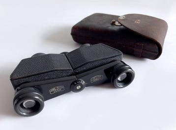 Observation binoculars - Telita - w/ Original Leather Case -
