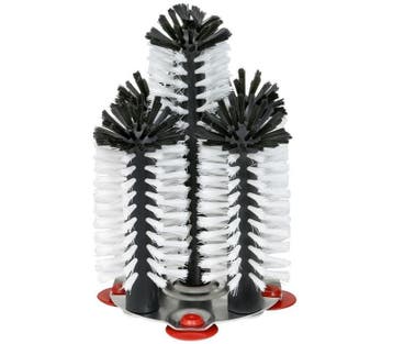 Spoelborstel aluminium voet 5-delig - 4x18+1x25, Verzenden