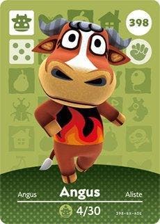 Amiibo Angus #398 - Series 4, Verzenden, Zo goed als nieuw