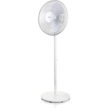 Domo - statiefventilator wit - verstelbaar - 40 cm -  DO8150, Verzenden, Nieuw