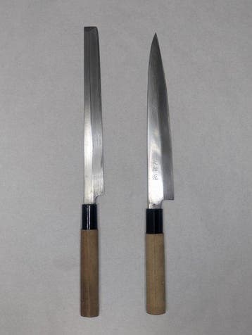 Keukenmes - Staal, Hout - Japan - Traditionele Japanse